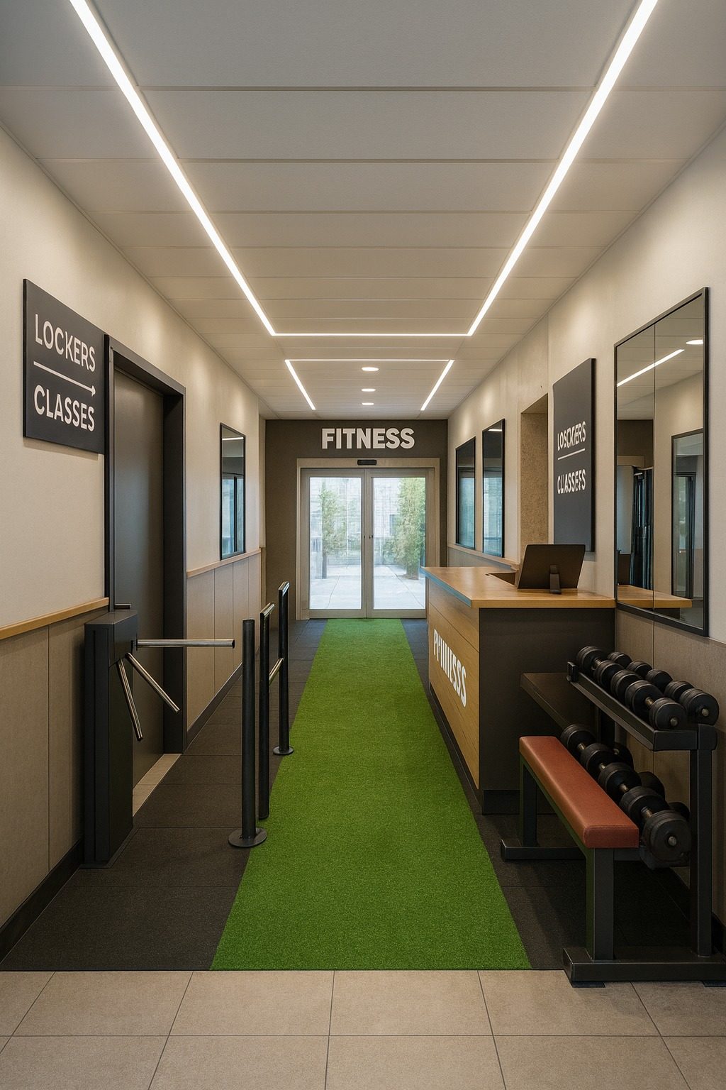 Propuesta — gimnasio / centro deportivo