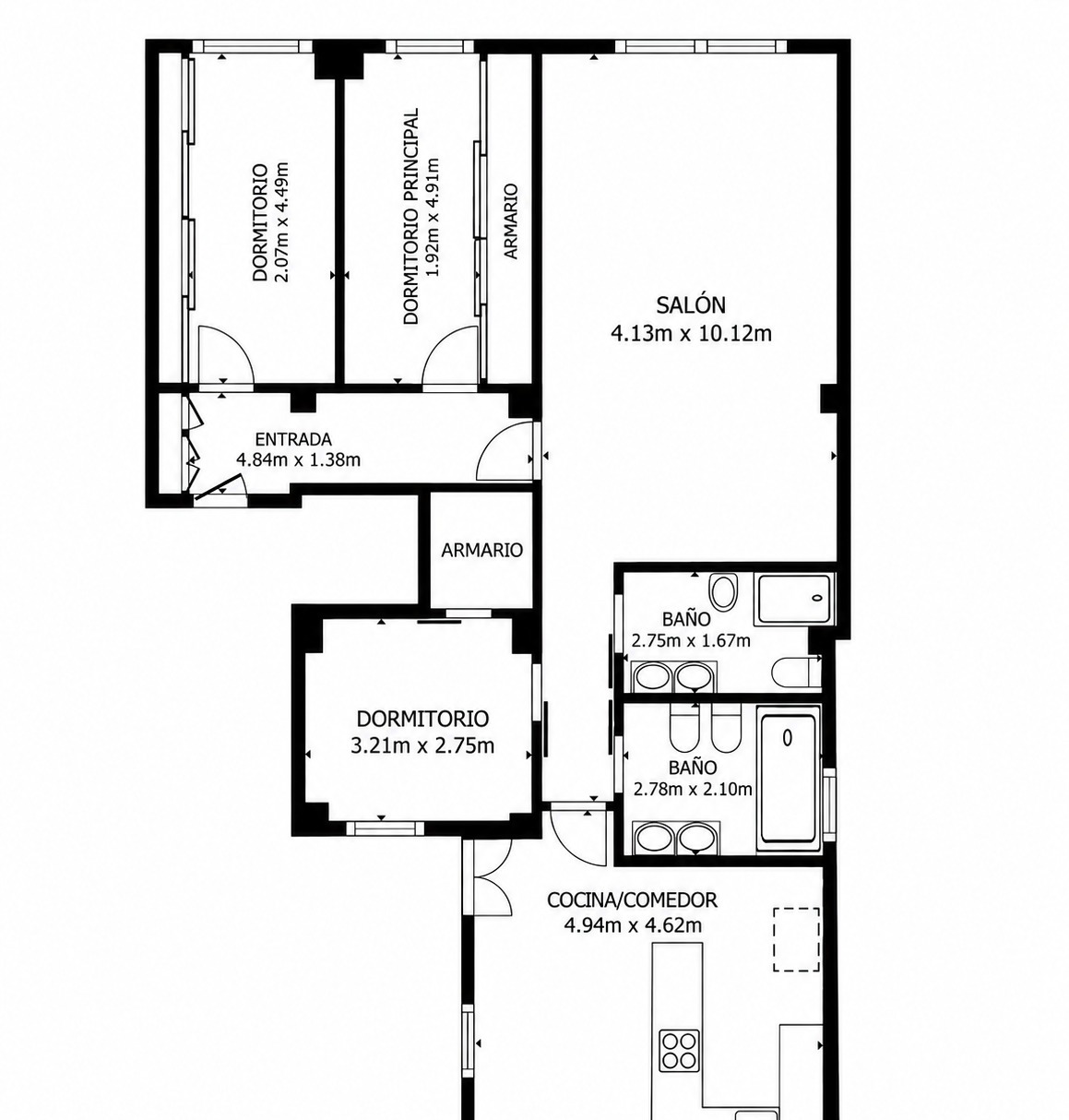 Plano de la vivienda