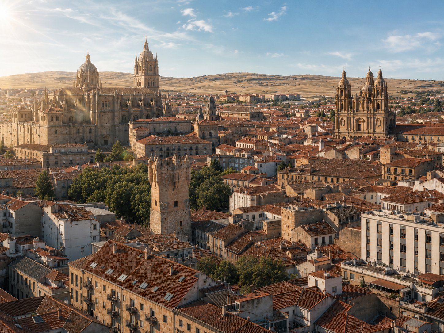 Salamanca — vista aérea